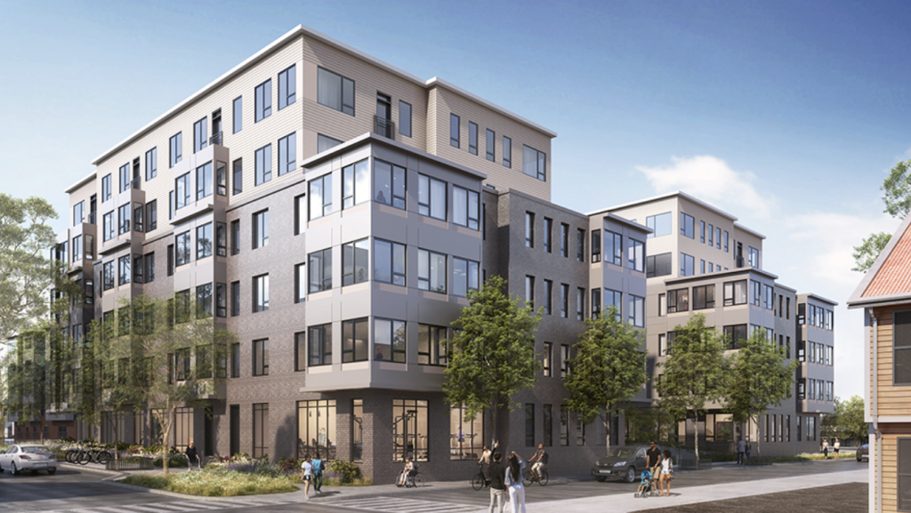 Rendering of McCormack redevelopment. 